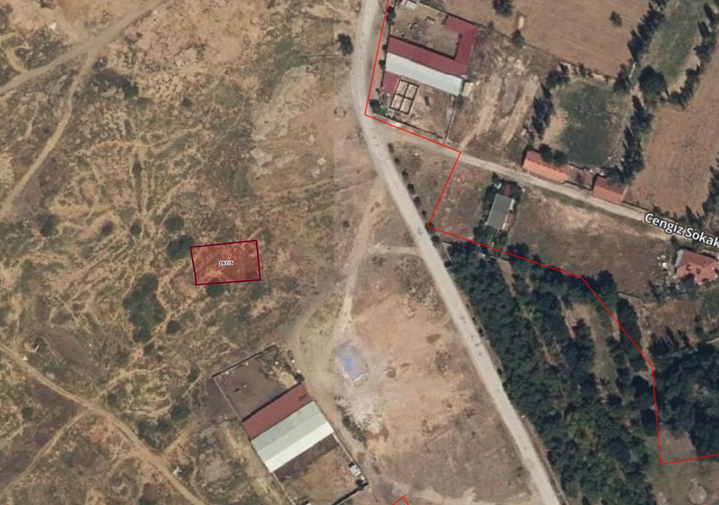 Afyonkarahisar Basmakçı Barbaros 568 m2 Tarla (PK-353)