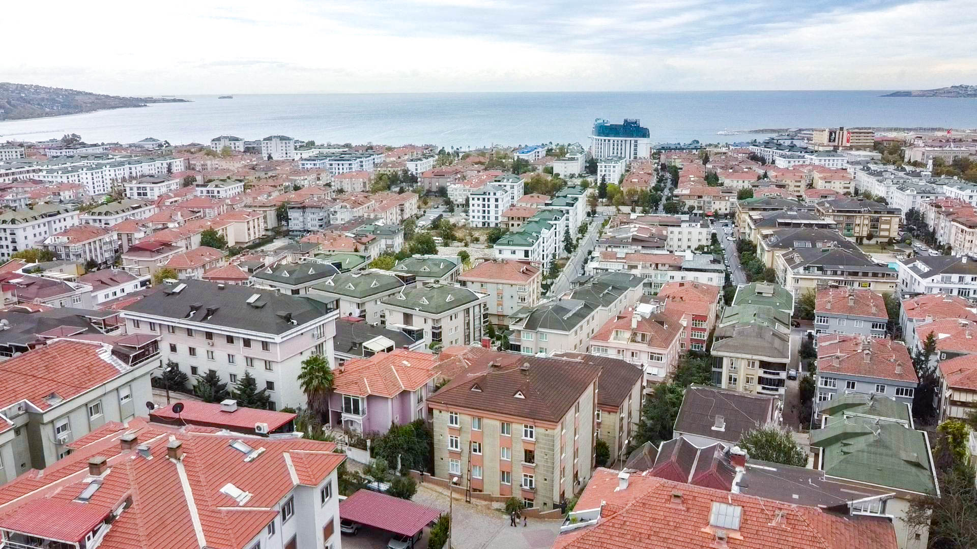 Büyükçekmece Fatih Mahallesi Deniz Manzaralı Satılık 3+1 Daire (PK-442)